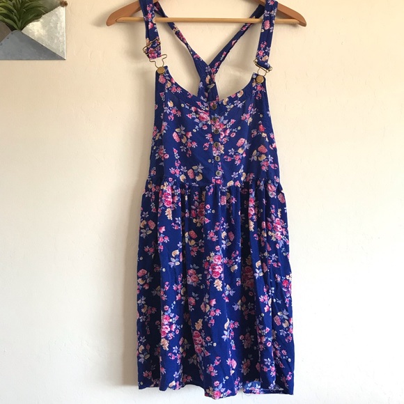 Xhilaration Other - 🌼 3/$10 Floral Overall Dress 🌼